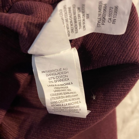 Joe Fresh corduroy overall skirt, youth size 8/10 - Picture 5 of 6